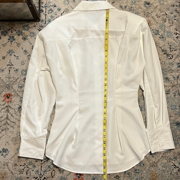 Steve Madden Nadia White Button Down Shirt - Picture 14 of 16